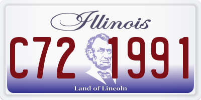 IL license plate C721991