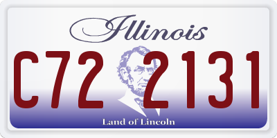 IL license plate C722131