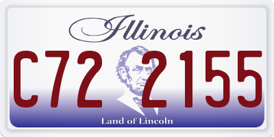 IL license plate C722155