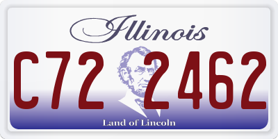 IL license plate C722462