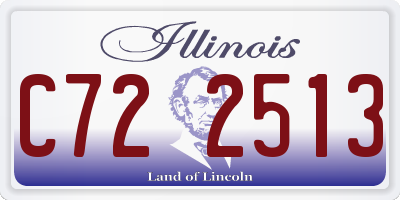 IL license plate C722513