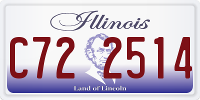 IL license plate C722514