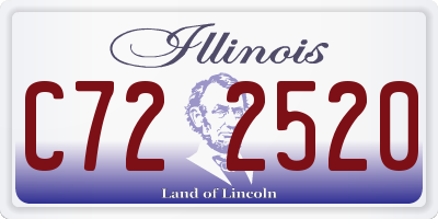 IL license plate C722520