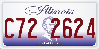 IL license plate C722624