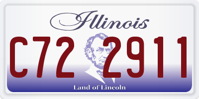 IL license plate C722911