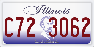 IL license plate C723062