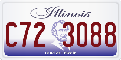 IL license plate C723088