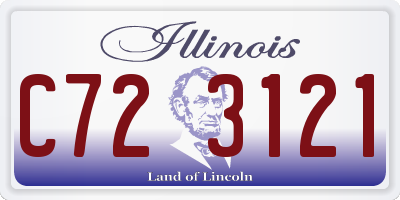IL license plate C723121