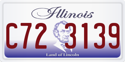 IL license plate C723139