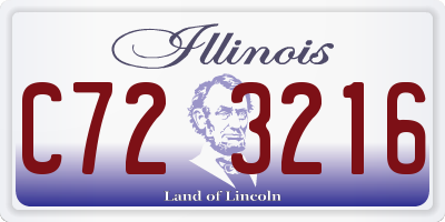 IL license plate C723216