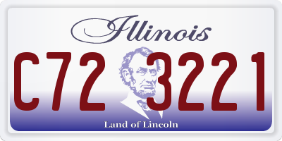 IL license plate C723221