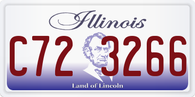 IL license plate C723266