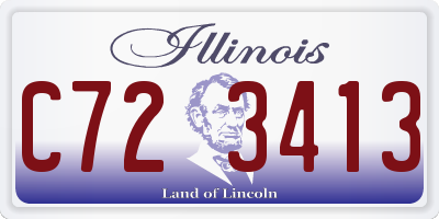 IL license plate C723413