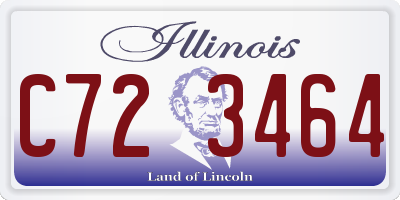 IL license plate C723464