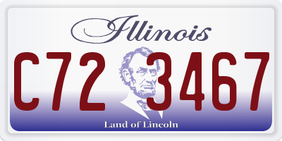 IL license plate C723467
