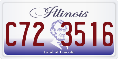 IL license plate C723516