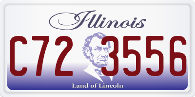 IL license plate C723556