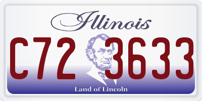 IL license plate C723633