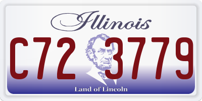 IL license plate C723779