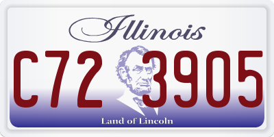 IL license plate C723905