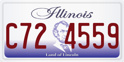 IL license plate C724559