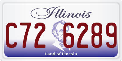 IL license plate C726289