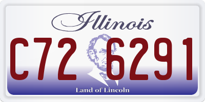 IL license plate C726291