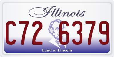 IL license plate C726379