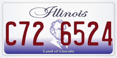 IL license plate C726524