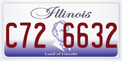 IL license plate C726632