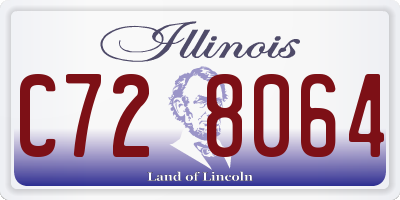 IL license plate C728064