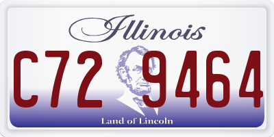 IL license plate C729464