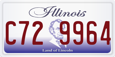 IL license plate C729964