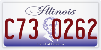 IL license plate C730262