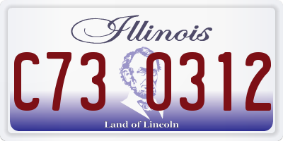 IL license plate C730312
