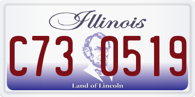 IL license plate C730519