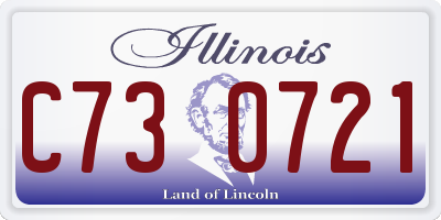 IL license plate C730721