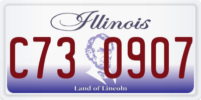 IL license plate C730907