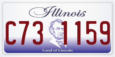 IL license plate C731159