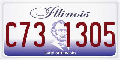 IL license plate C731305