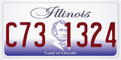 IL license plate C731324