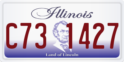 IL license plate C731427