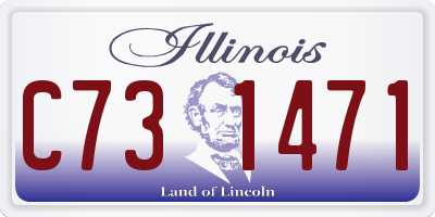 IL license plate C731471