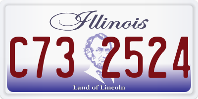 IL license plate C732524