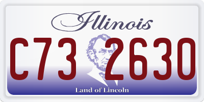 IL license plate C732630