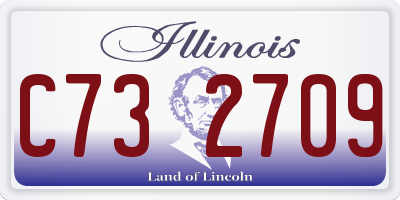 IL license plate C732709