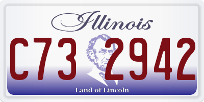 IL license plate C732942