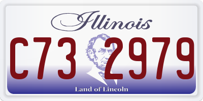 IL license plate C732979