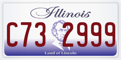 IL license plate C732999