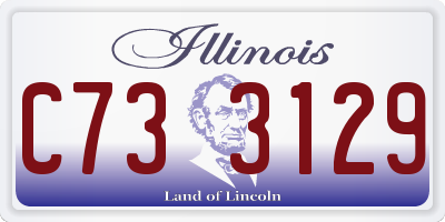 IL license plate C733129